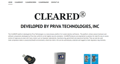 Desktop Screenshot of cleared.com